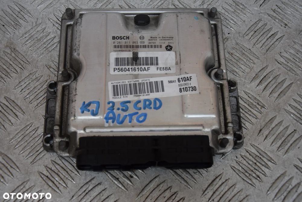 JEEP CHEROKEE LIBERTY KJ 2,5 CRD KOMPUTER 56041610AF - 1