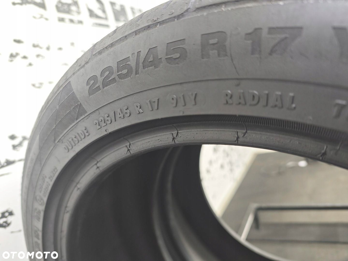 225/45r17 continental opony letnie 5,5mm 51028 - 6