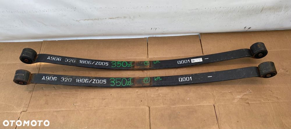 SPRINTER 906 VW CRAFTER 06- RESORY TYLNE TYŁ 1 PIÓRO POJEDYNCZE KOMPLET - 1