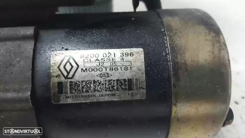 MOTOR ARRANQUE NISSAN ALMERA II HATCHBACK 2003 -8200021396 - 2