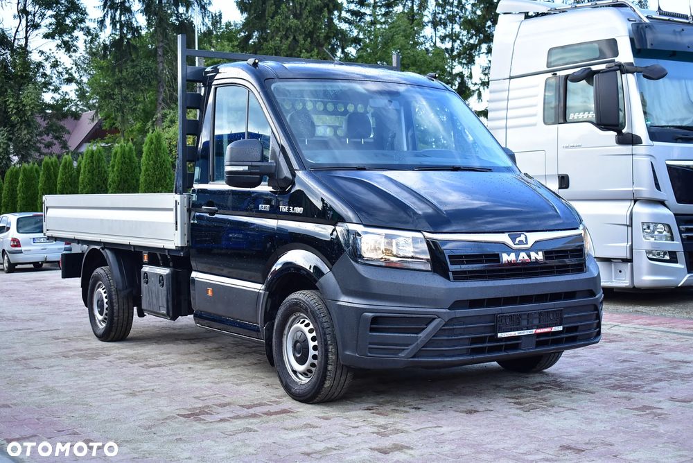 MAN TGE 3.180 Skrzynia 3.50 m. ! 4x4 ! Navi/ Klima/ HAK/ Sprowadzony z Niemiec ! - 3