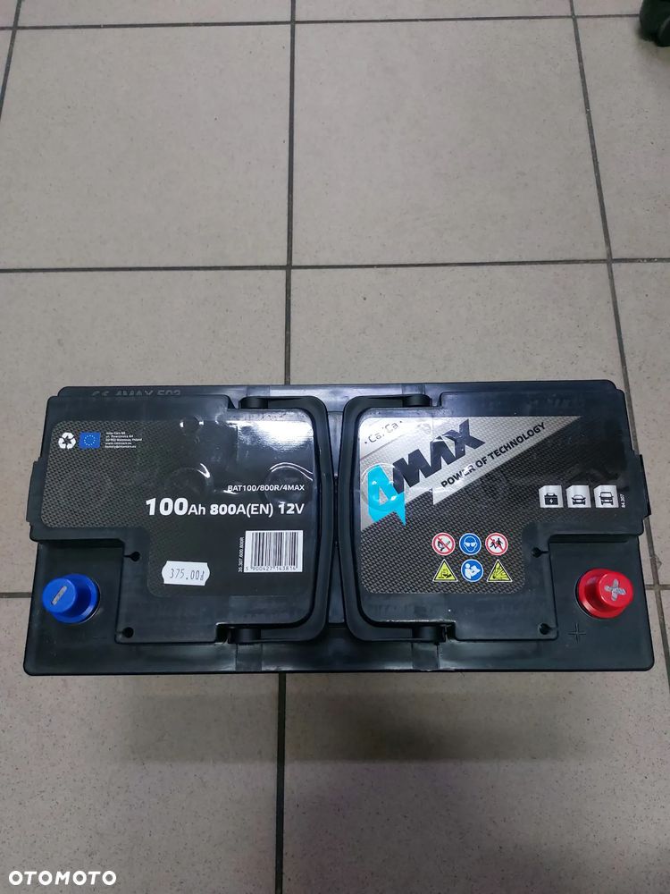 AKUMULATOR 4MAX 100Ah 800A 12V NOWY - 2