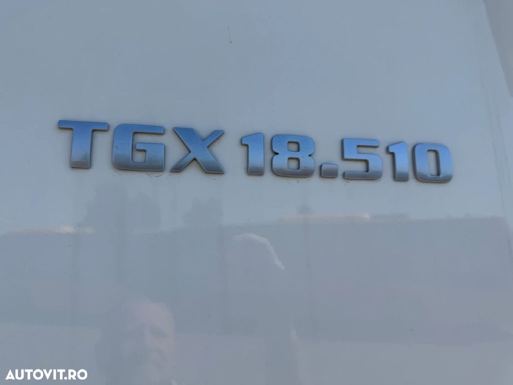 MAN TGX18.510 mega, cab GX, intarder, anvelope noi, garantie 2 ani, finantare - 5