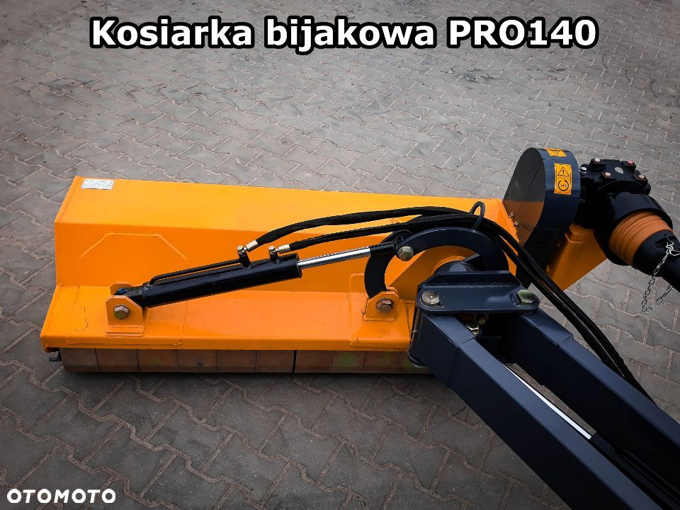 POLSKI PRODUCENT Kosiarka bijakowa mulczer 1,45m BOCZNA DUŻE RABATY HIT DO POBOCZY - 20