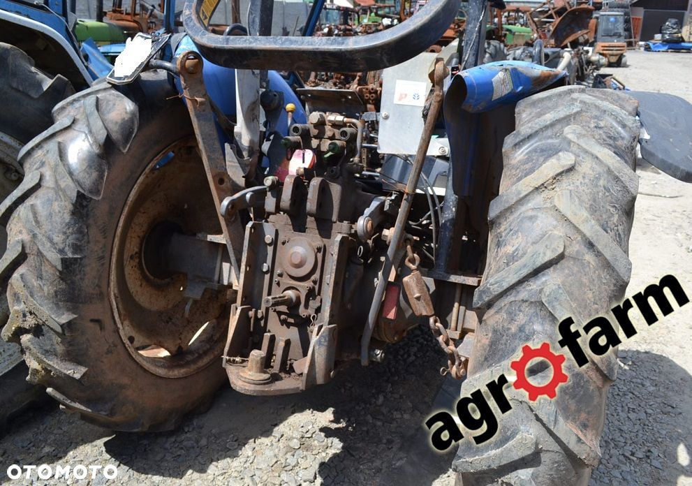 New Holland części TN 75 85 silnik most skrzynia zwolnica piasta zębatka zwolnica wał blok głowica - 2