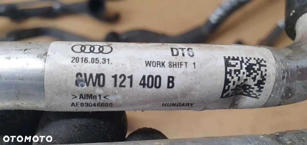Przewód wąż wody rurka Audi A4 B9 1.4 TFSI Czytaj Opis! - 17