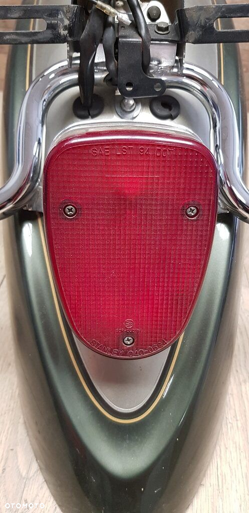 Błotnik lampa listwa kierunkowskazy XVS1100 Drag Star Classic - 5