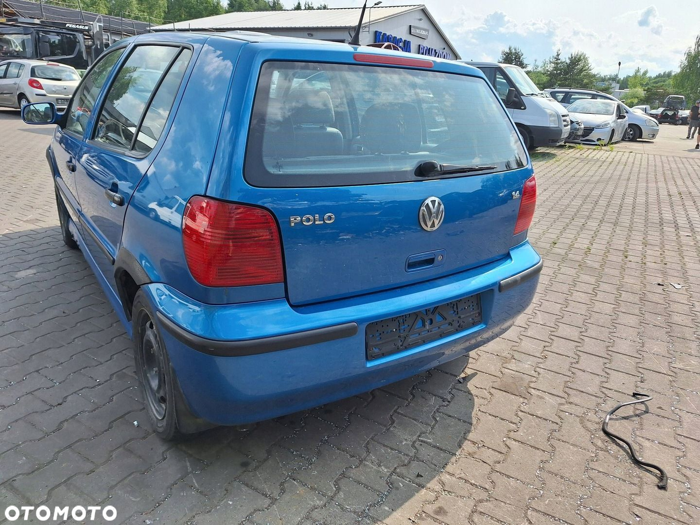 Volkswagen Polo 3 III 6N 6N2 6NB LIFT 99-01 MANUALNE LUSTERKO PRAWE LA5M - 4