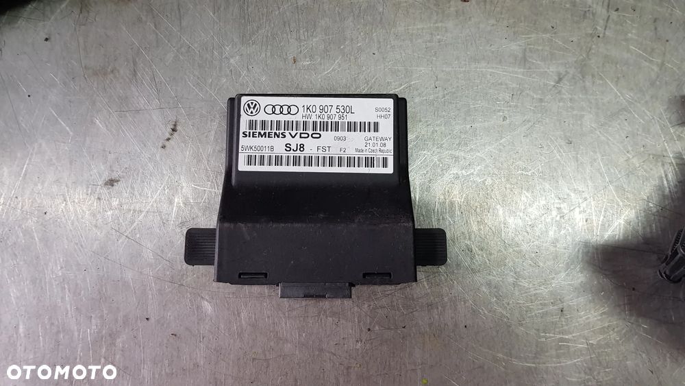 MODUŁ STEROWNIK CAN GATEWAY 2008 VW AUDI SEAT SKODA 1K0907530L - 1
