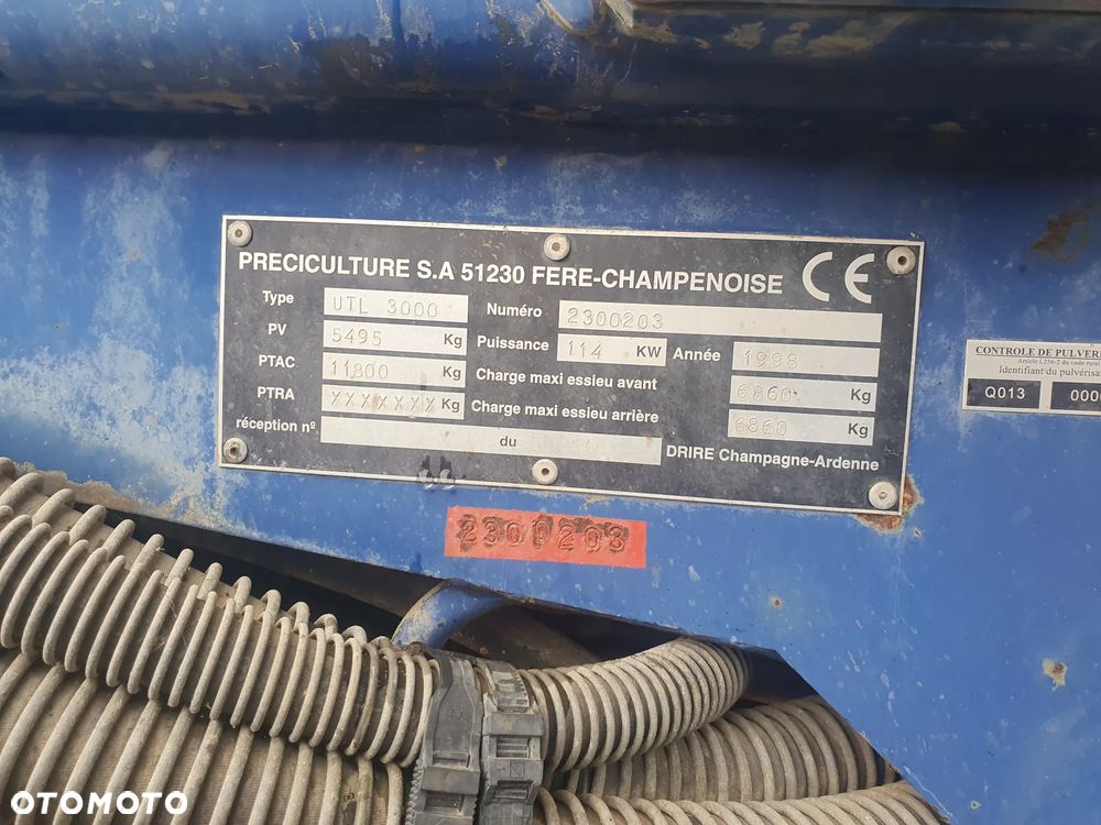 Inny Samojezdny Opryskiwacz  Caruelle UTL 3000  Sequip UTL 3000 maestria mattrot - 11