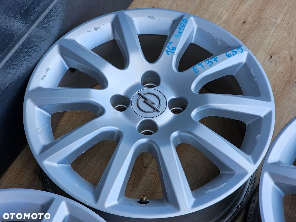 FELGI ALUMINIOWE OPEL ASTRA G H MERIVA A CORSA C D 16 CALI 4x100 ET37 - 5
