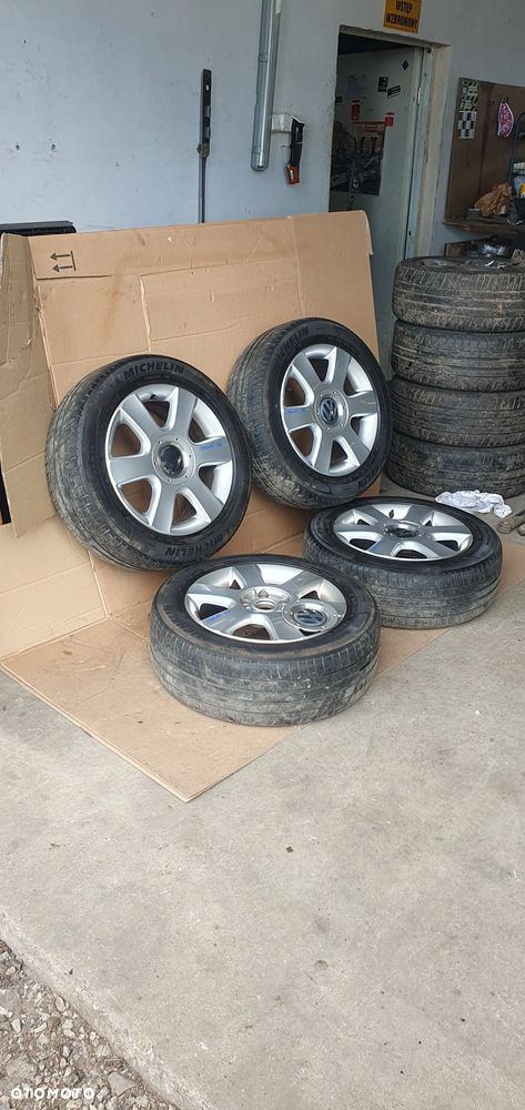 Alufelgi z oponami alusy 5X112 6,5J R16 ET50 VW Passat B6 1T0601025C - 4
