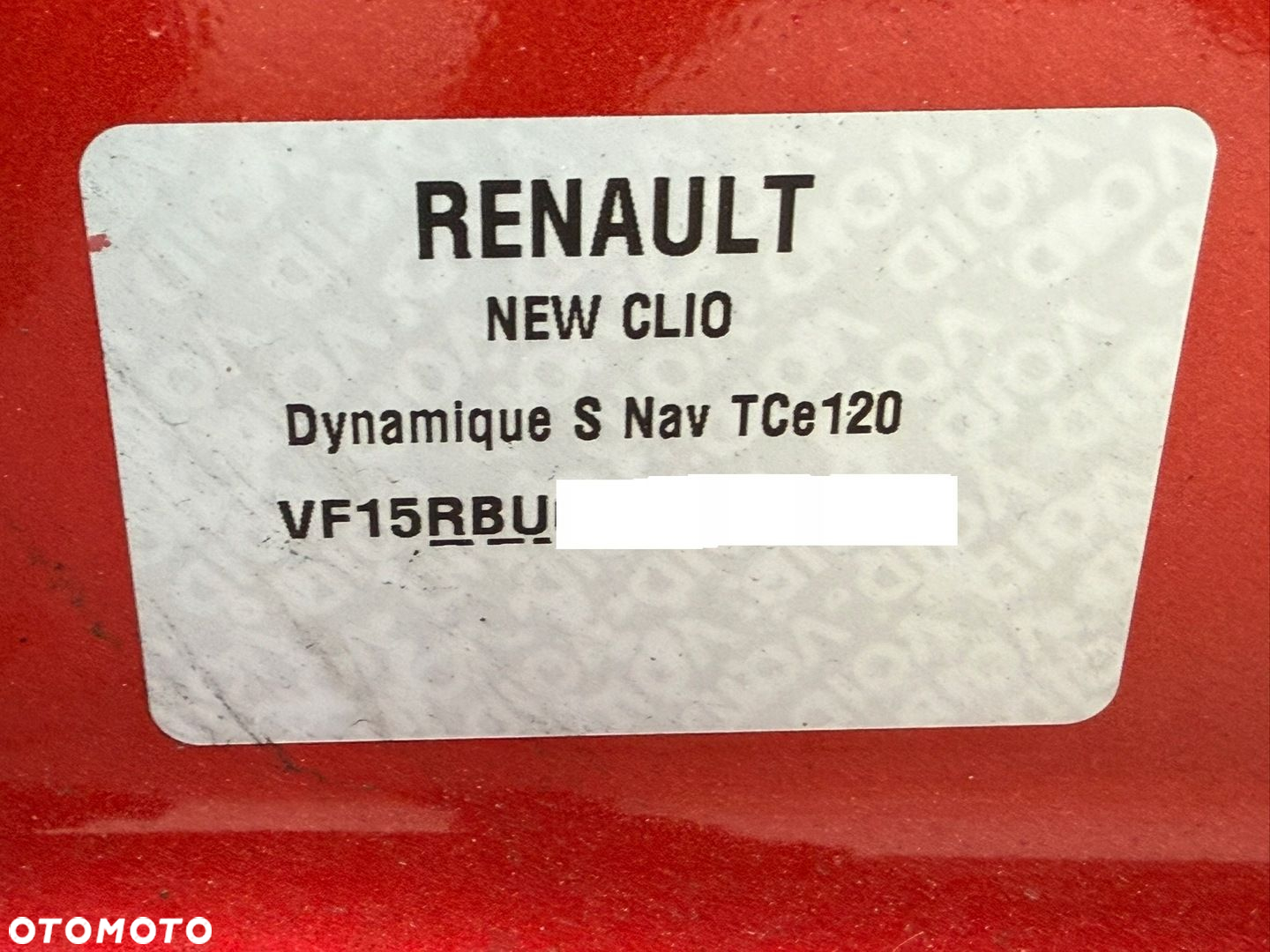RENAULT CLIO IV DRZWI PRAWE TYTŁ KOMPLETNE KOLOR TENNP - 8
