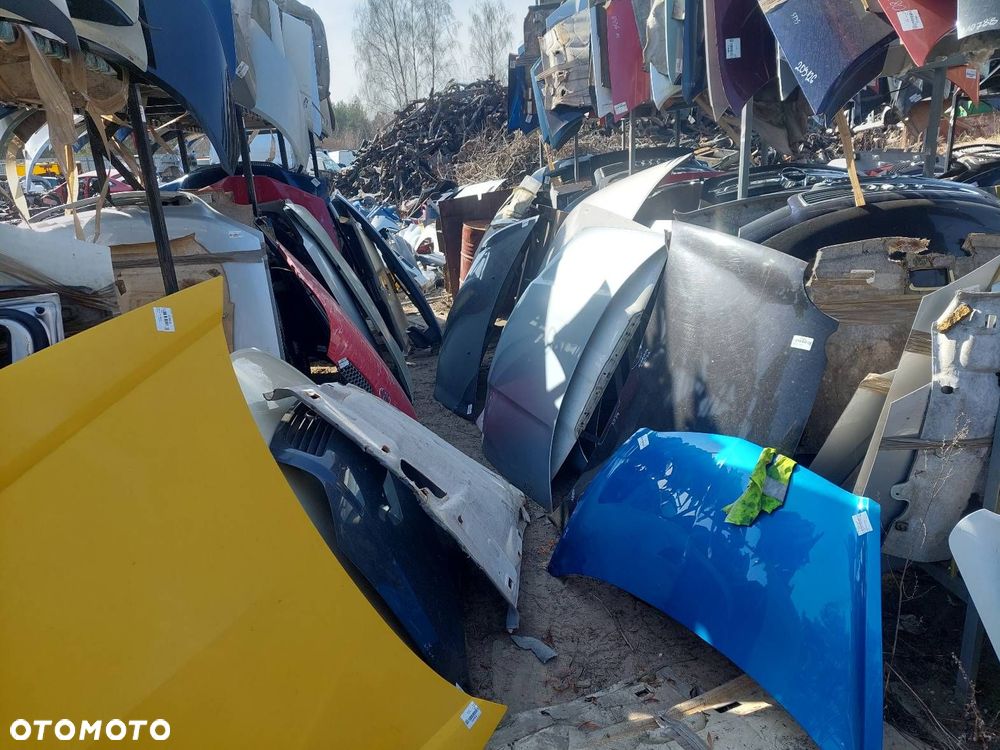 KOMPLETNY PRZÓD MASKA BŁOTNIK LAMPY BELKA HONDA JAZZ II LIFT B520P - 14