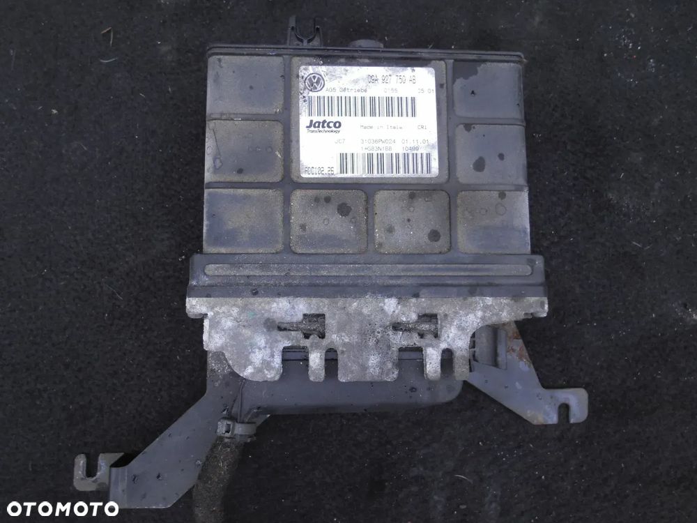 AUDI A3 8L 1.8T MODUŁ STEROWNIK KOMPUTER AUTOMATYCZNEJ SKRZYNI BIEGÓW AG5 09A927750AB VW - 1