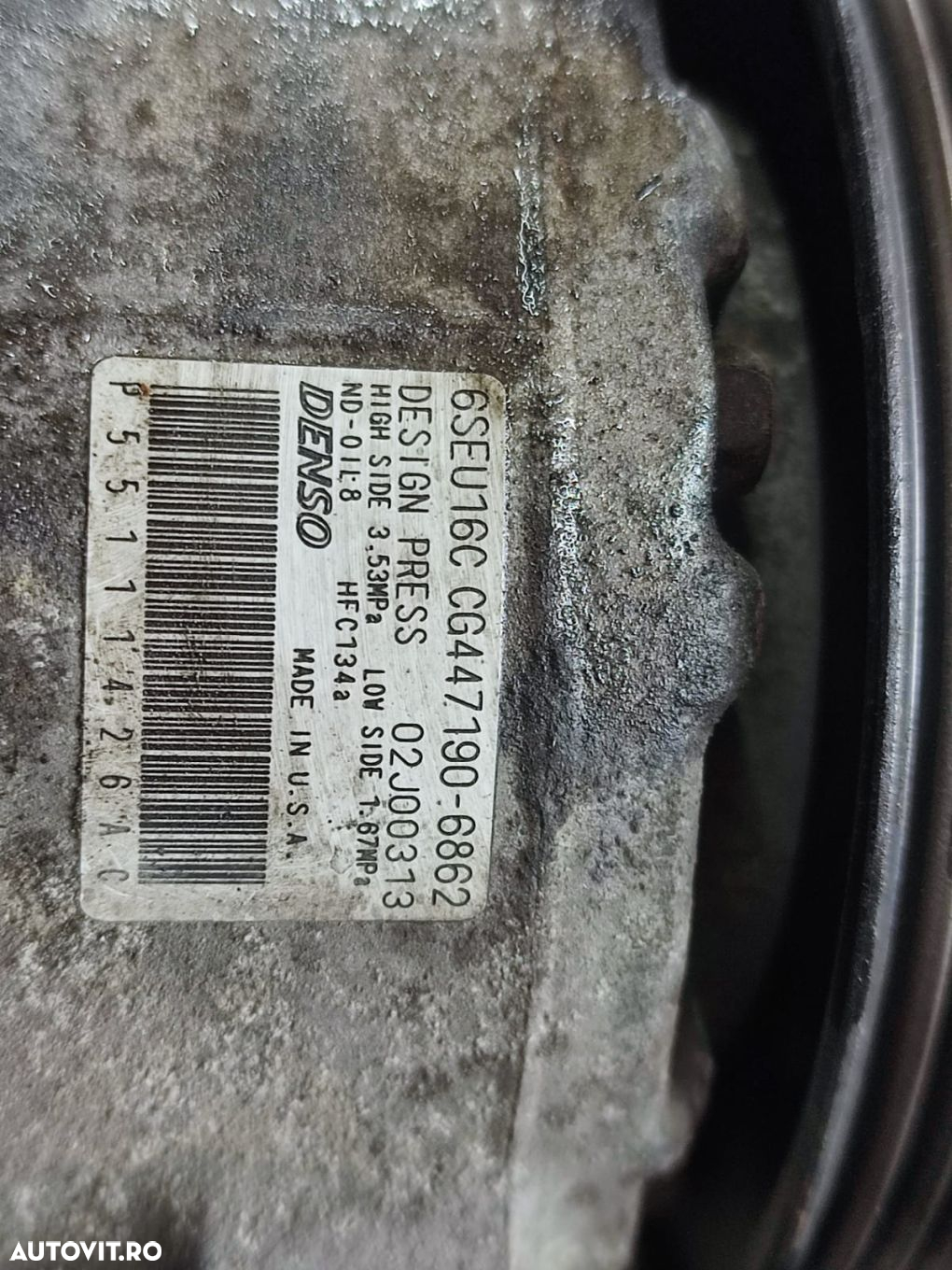 Compresor clima AC CG447190-6862 2.0 crd BYL (ECL) Dodge Caliber 1 [2 - 2
