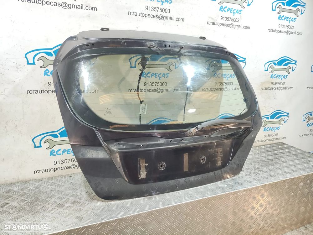 Porta / Tampa da Mala Ford Fiesta VI 6 MK6 em Preto / Preta - 8