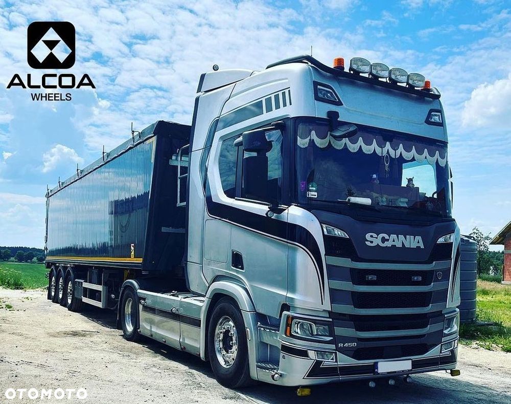 ET 135 /FELGA ALCOA do SCANIA / 22,5 x 11,75 / Dura-Bright / FV / DOSTAWA GRATIS