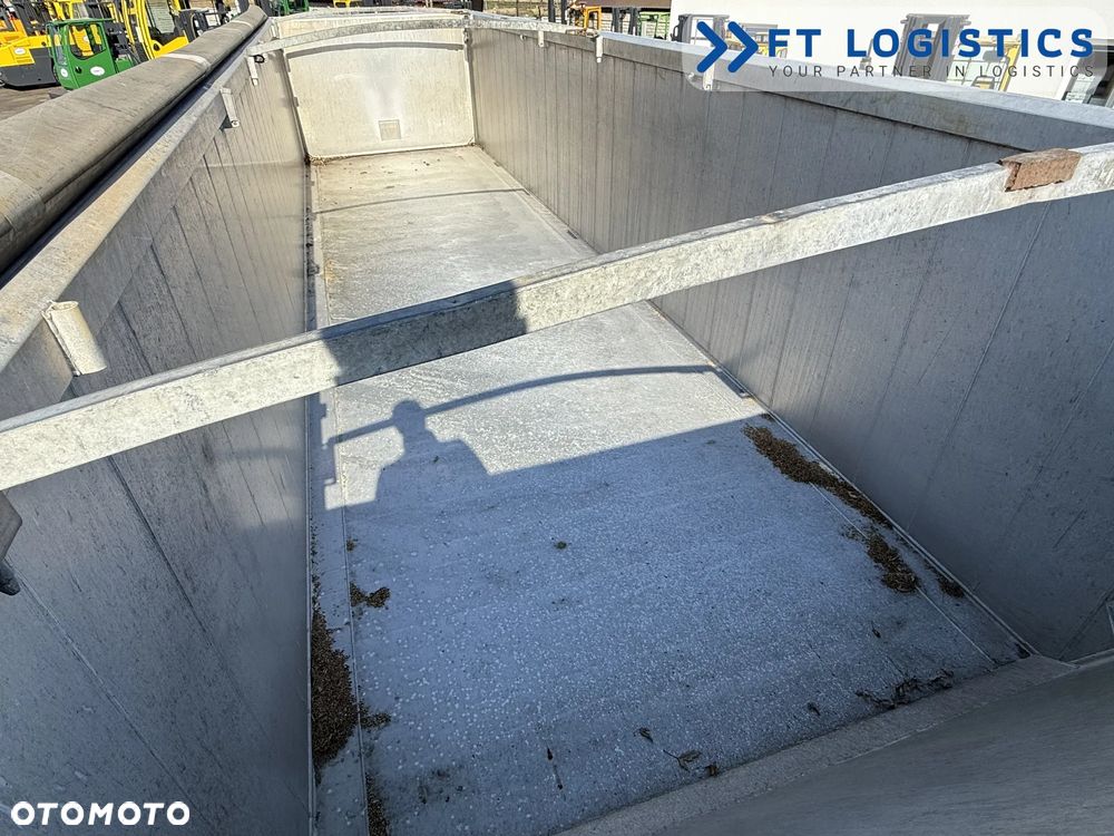 Tisvol TISVOL 2SNA | SAF | KLAPA + SZYBER DO ZSYPU | 43m3 | CAŁA ALUMINIOWA | MASA WŁASNA 5240 KG | PODNOSZONA PIERWSZA OŚ | ALUFELGI - 41