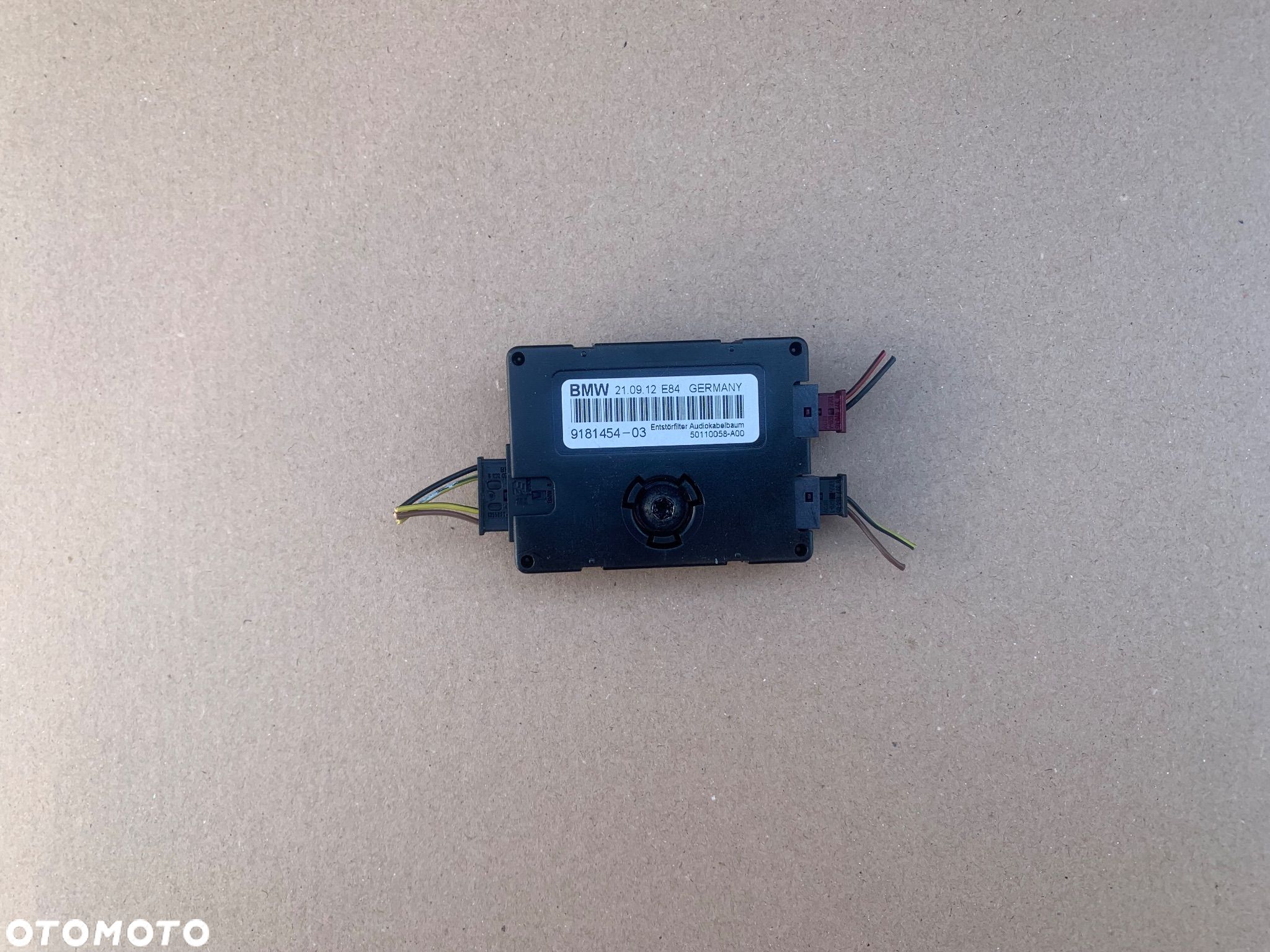 9181454 filtr przeciwzakłóceniowy moduł anteny Bmw x1 1 e81 e84 e87 3 e90 e91 - 1