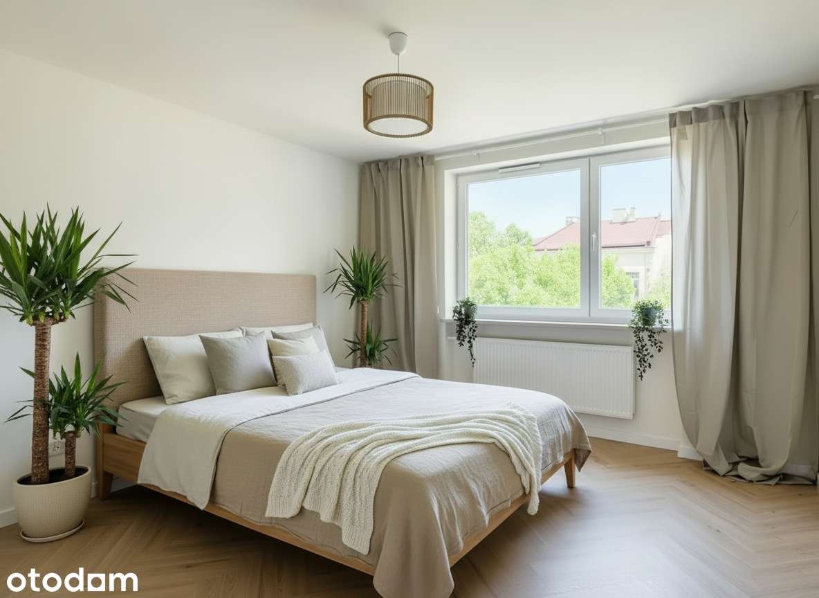 Centrum, 3 pokoje, 2 balkony, parking, teren ogrodzony, widok