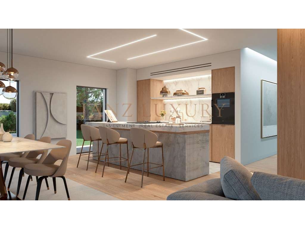 Apartamento T3 com Jardim de 406m² e Piscina Privativa Estoril - Grande imagem: 2/7