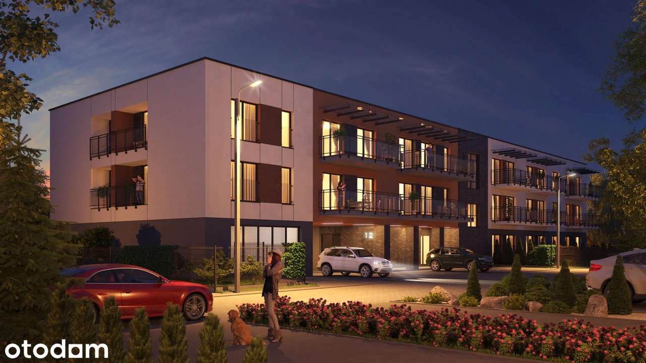 3-pokojowe mieszkanie 77m2 + balkon