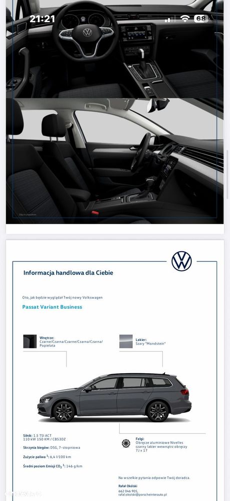 Volkswagen Passat 1.5 TSI EVO Business DSG - 30