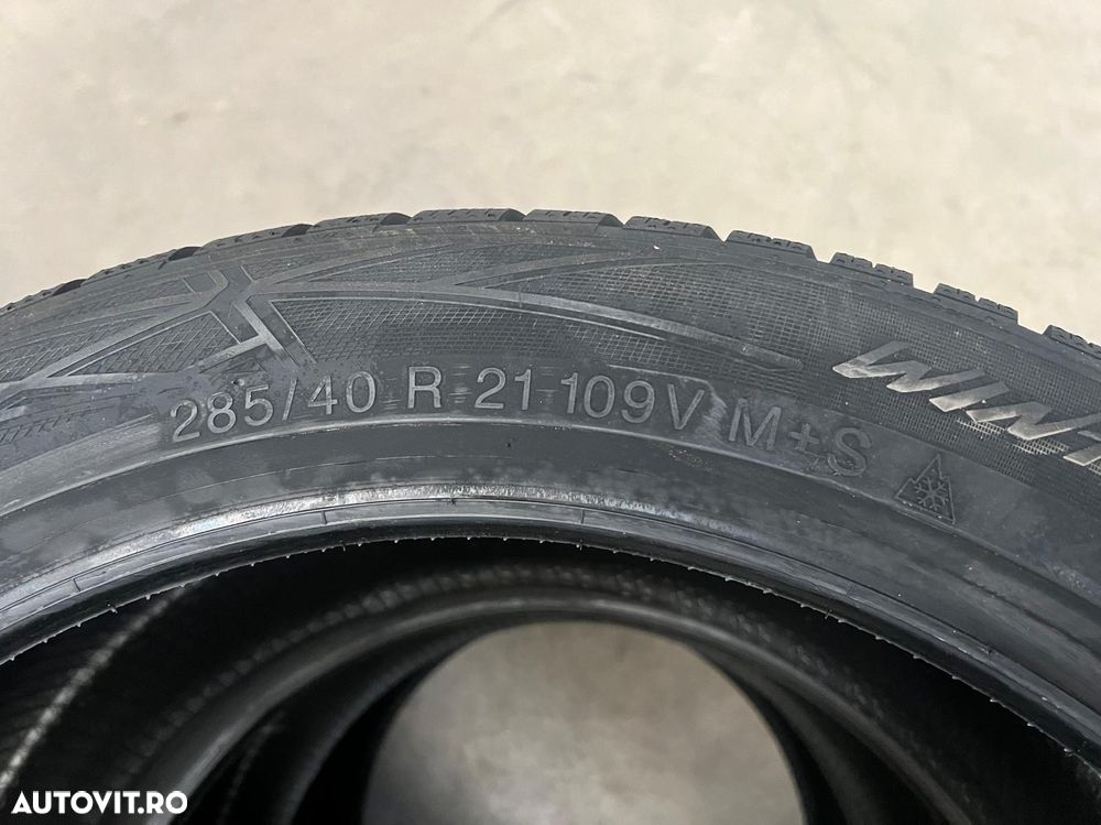 Vând set anvelope 285/40/21-315/35/21 vredestein de iarnă noi - 7