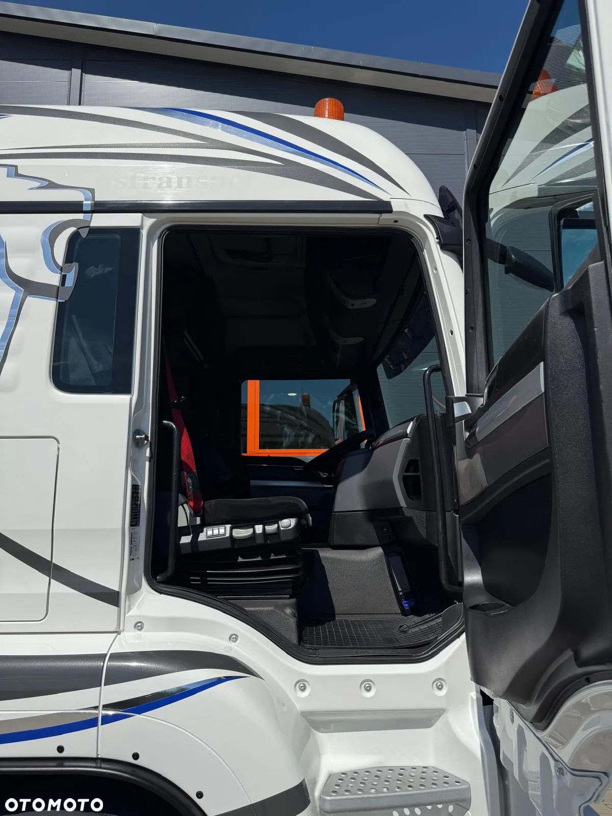MAN TGS TGX 26.400 // E6 // 6x2 // platforma + FASSI F455RA.2.25 // Do przewozu kontenerów dzwig żuraw HDS kran crane laweta - 35