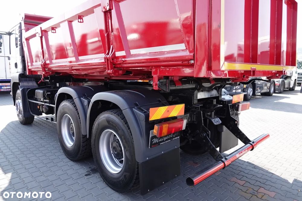 MAN TGA 33.390 / 6X4 / WYWROTKA 2 STRONNA / HYDROBURTA / MANUAL / SPROWADZONY - 15