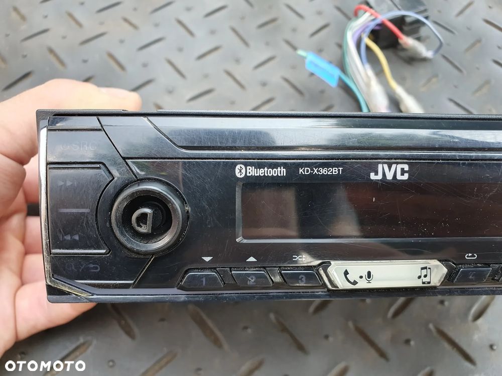 RADIOODTWARZACZ RADIO SAMOCHODOWE JVC KD-X362BT BLUETOOTH USB AUX - 2