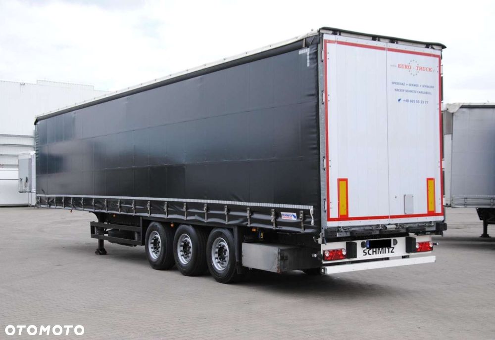 Schmitz Cargobull SCS kurtyna, podnoszona oś - 5