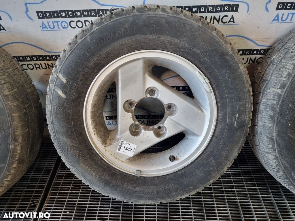 Jante aliaj Suzuki Jimny 1998 - 2005 (1282) R15 R15 ET5 205/70 - 4