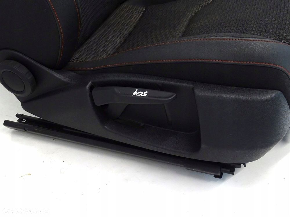 KPL FOTELE KANAPA TAPICERKA PÓŁSKÓRA  BOCZKI SEAT LEON III 5F LIFT 5D FR - 7