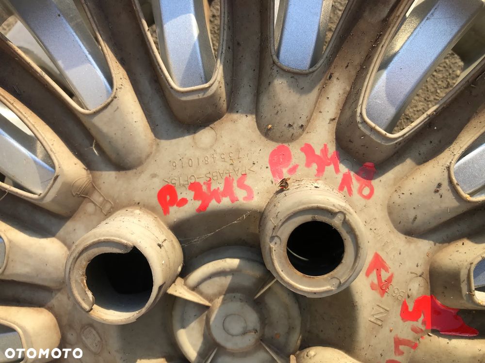 Kołpaki Oryginalne R15 Fiat 735481016 Komplet - Gwarancja Wysyłka - 2