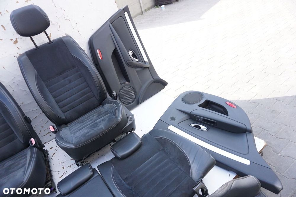 FOTELE SIEDZENIA ALCANTARA GRZANE EL LAGUNA 3 HB - 4