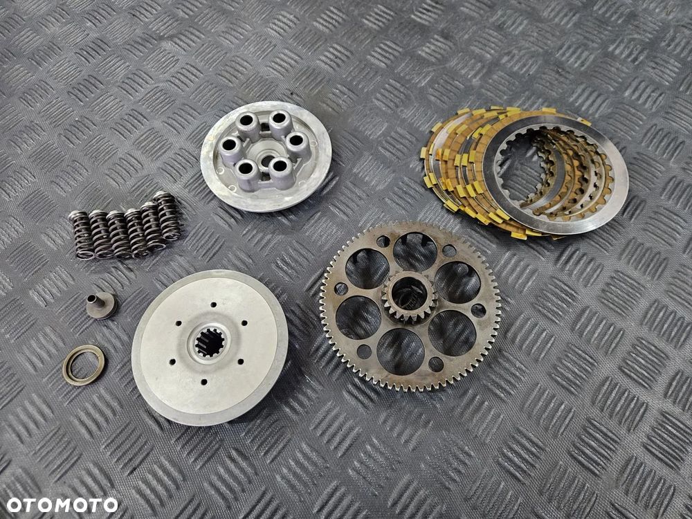 KTM SX EXC SXF RFS 450 400 525 SPRZĘGŁO KOSZ TARCZE DOCISK KOMPLET - 12