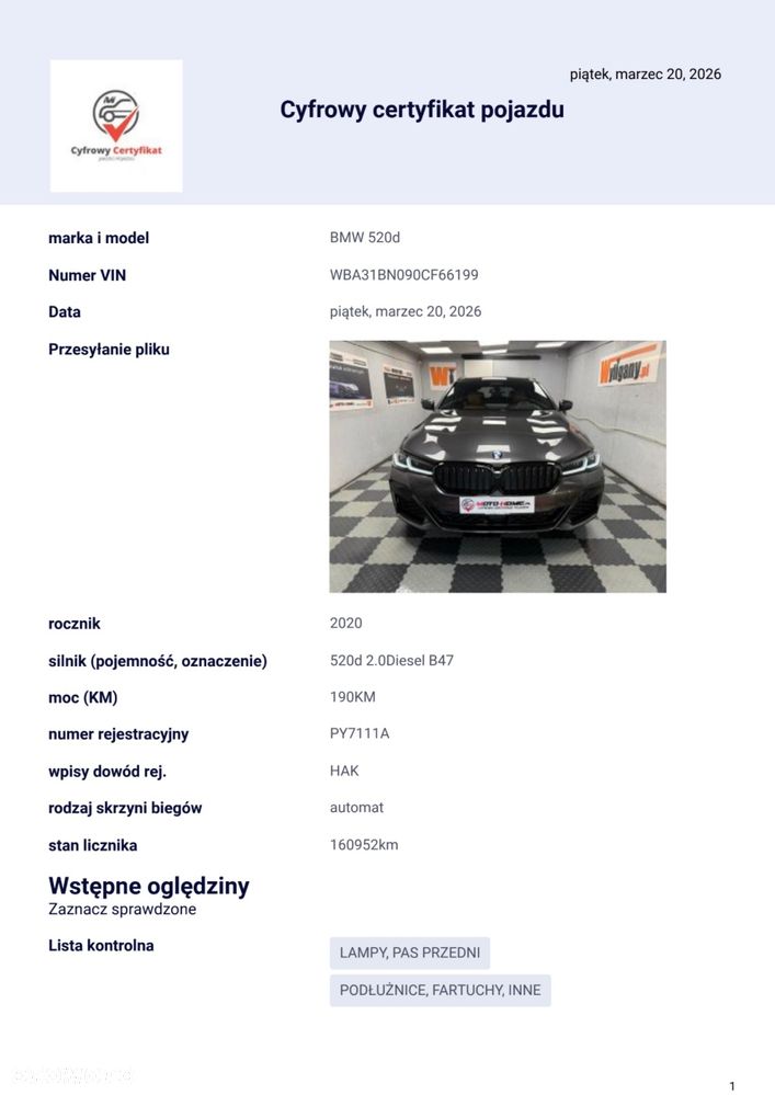 BMW Seria 5 520d M Sport sport - 29