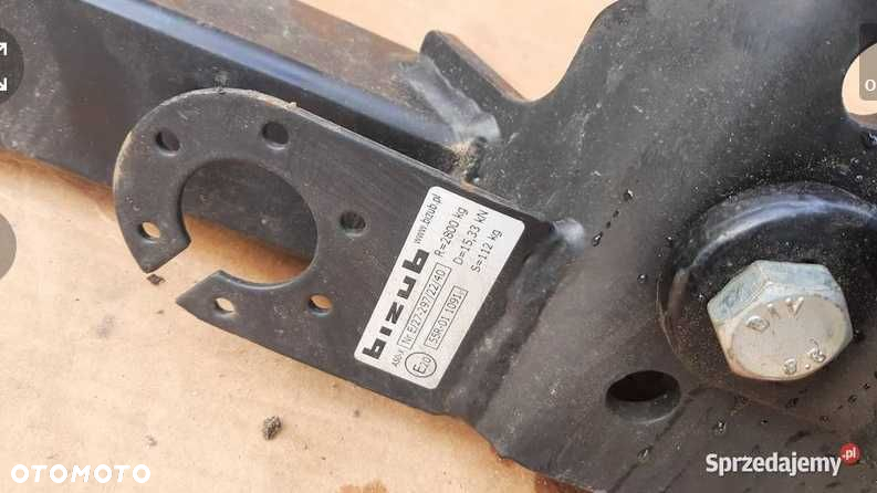 hak holowniczy bizub ford transit 00-13  blaszak jak nowy - 5