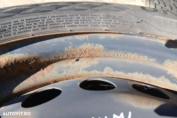 Roata de rezerva R15 185/60 R15 ET36 51/2JX15H2 185/60 R15 ET36 51/2J - 3