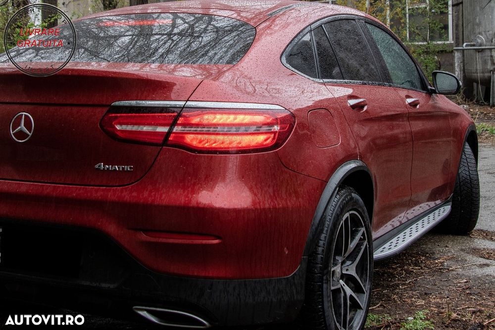 Praguri trepte laterale Mercedes GLC-CLASS X253 (2015-2022) GLC Coupe C253 (2016-2- livrare gratuita - 9