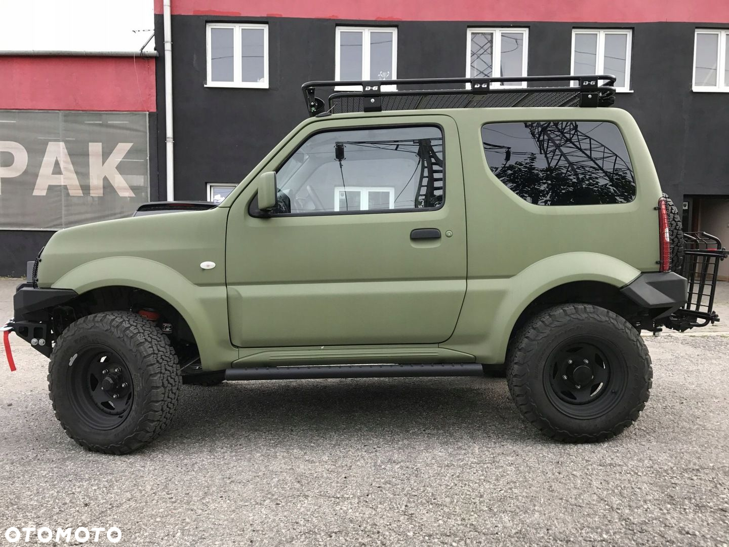 FELGI STALOWE CZARNY MAT 15X8 ET-25 CB 110 5X139,7 SUZUKI - 9