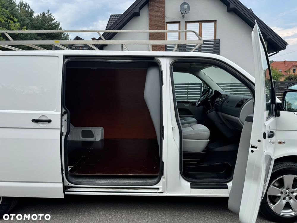 Volkswagen TRANSPORTER T5 L2H1 LIFT Długi Klima Elektryka Tempomat Furgon 3os. Hak Serwis - 16