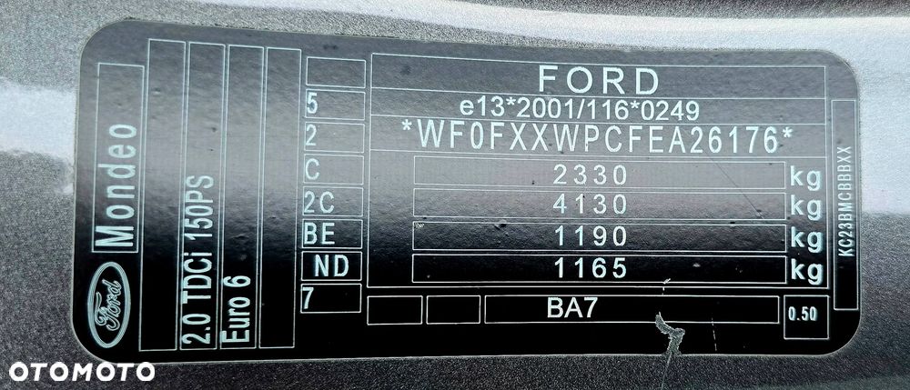 Ford Mondeo 2.0 EcoBlue Titanium - 23