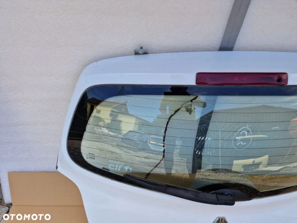 RENAULT TWINGO II 07-12 KLAPA TYLNA TYLNIA TYŁ KOMPLETNA BIAŁA , NR AUKCJI KL2 - 2