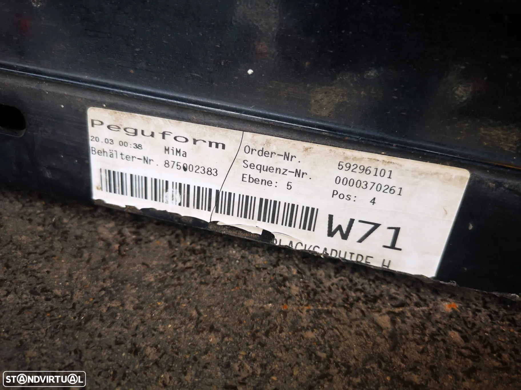BMW SERIE 1 E81 / E87 EMBALADEIRAS - Z301 Z303 - 9