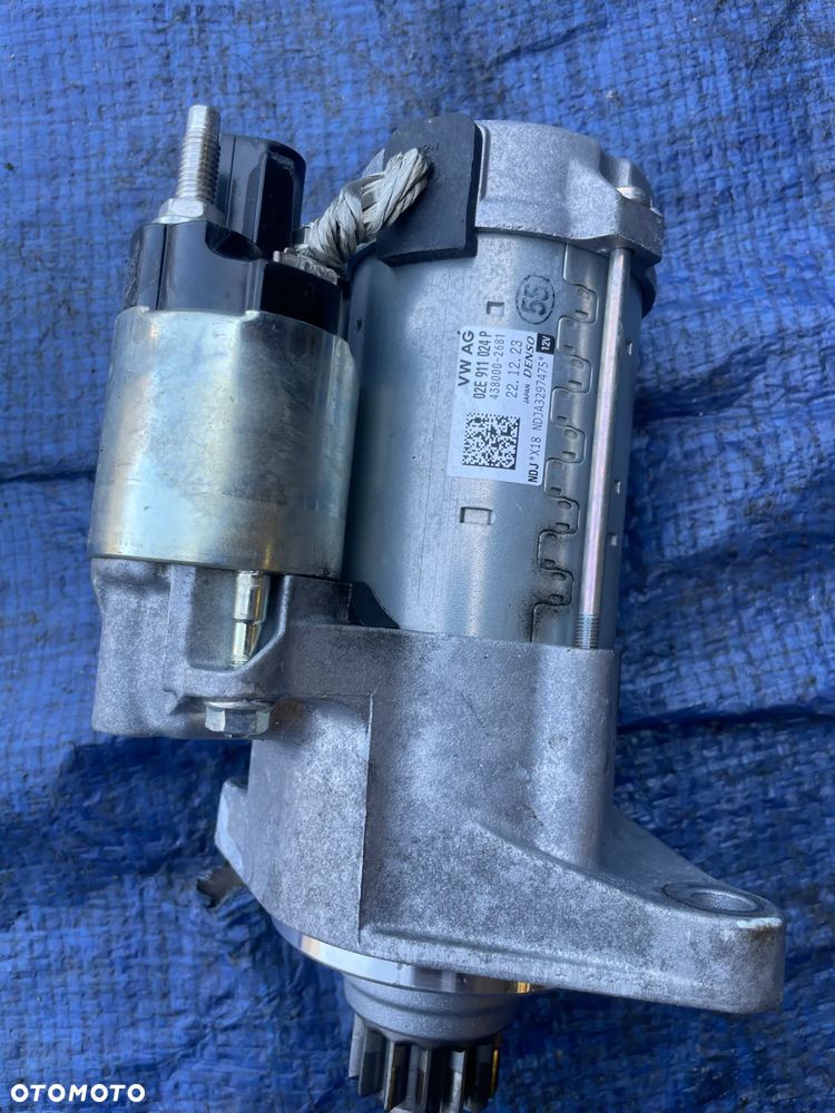 VW SKODA AUDI rozrusznik 02e911024p jak nowy 4 tys km - 1