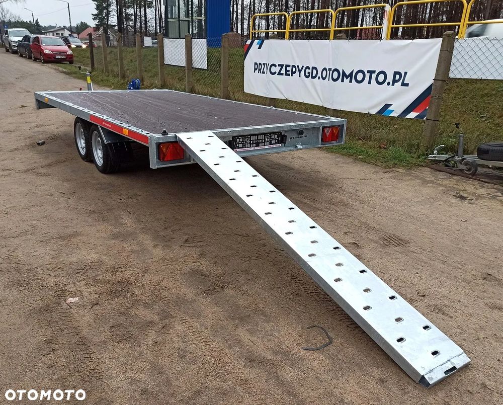 TEMARED Laweta CARPLATFORM 4m platforma spawana przyczepa dmc 2,7T NAJAZDY - 3