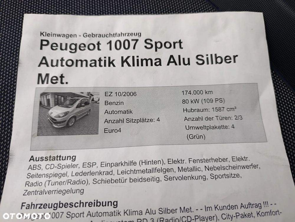 Peugeot 1007 110 2-Tronic Quicksilver - 21